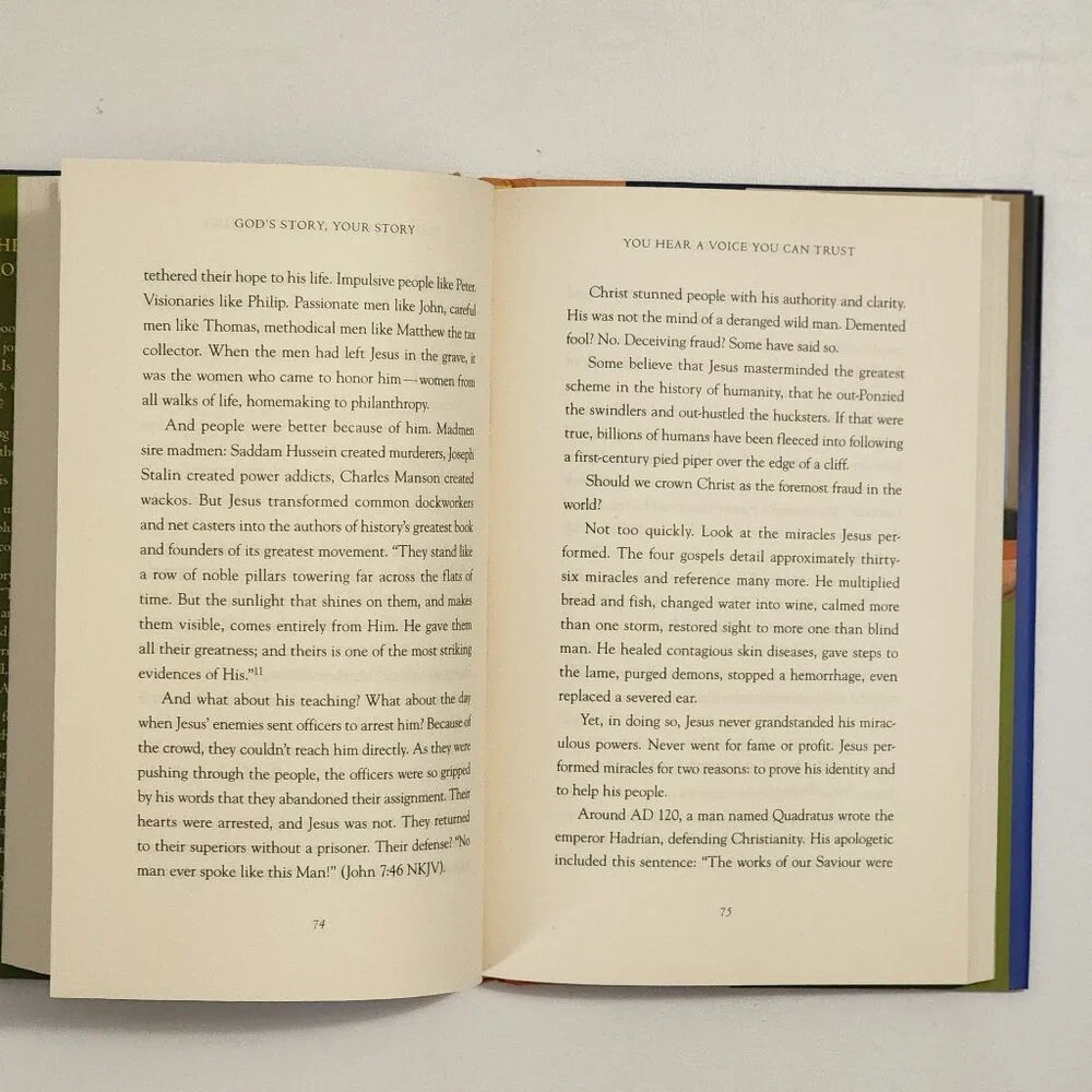 God's Story Your Story: When His Becomes Yours by Max Lucado NEW